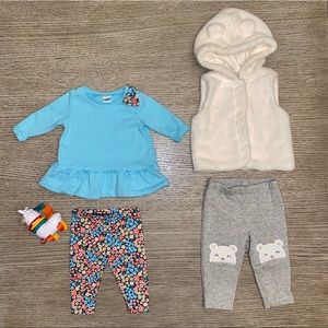 Baby Girl Bundle Outfits 3-6 months